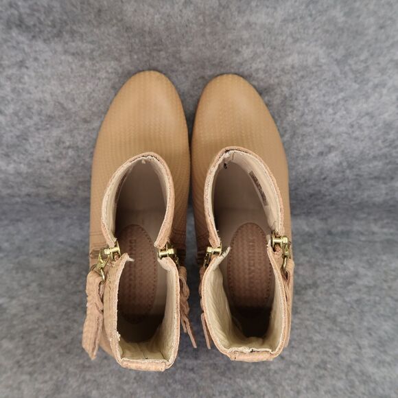 Wolverine Shoes Womens 7.5 Bootie Fashion Classic Textured Leather Brown Artisan - Picture 7 of 16